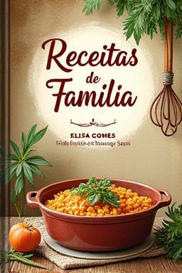 Capa do livro 'Receitas de Família'